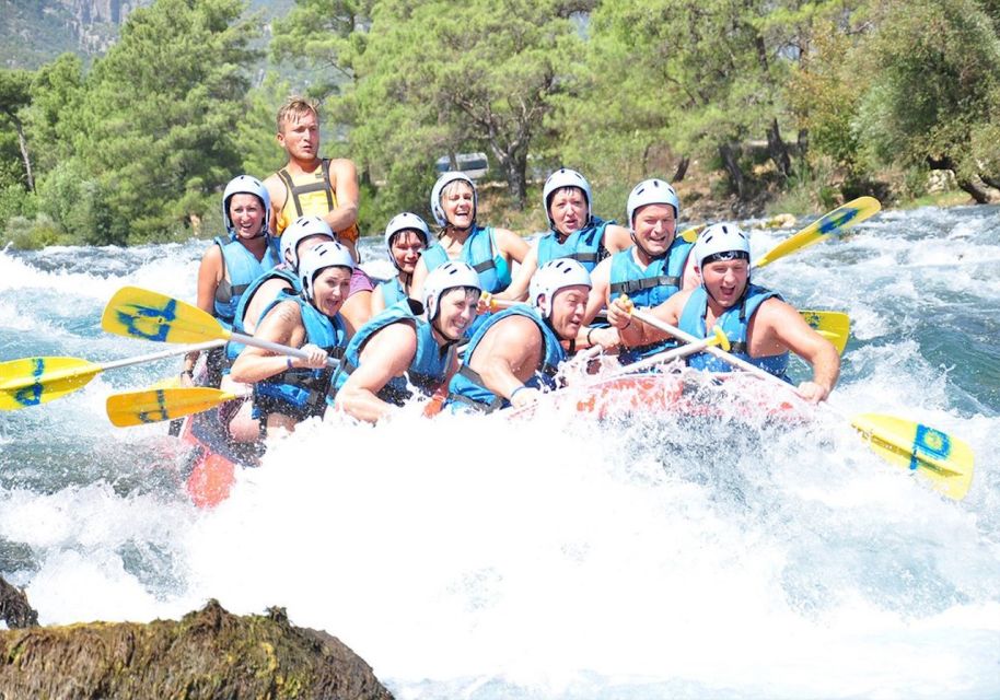 Alanya/City of Side: Canyoning, Rafting and Ziplining Tour - Inside the Canyon: Walking In, Jumping In, and Getting Back Out