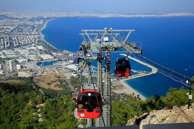 Antalya /Belek : Guided City Tour w/Cable Car & Waterfalls & Boat - Old Town Kaleiçi and Hadrian’s Gate: Walking History in Plain View
