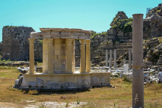 Antalya Excursion to Perge, Aspendos, side, Manavgat waterfall - A smooth start from your Antalya hotel at 8:00
