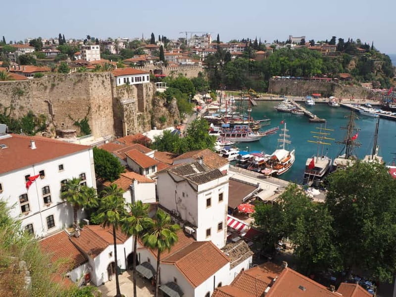 Antalya Private City Tour Waterfalls and Old Town Boat Tour - Price and value: $624 per group up to 5, and what costs extra