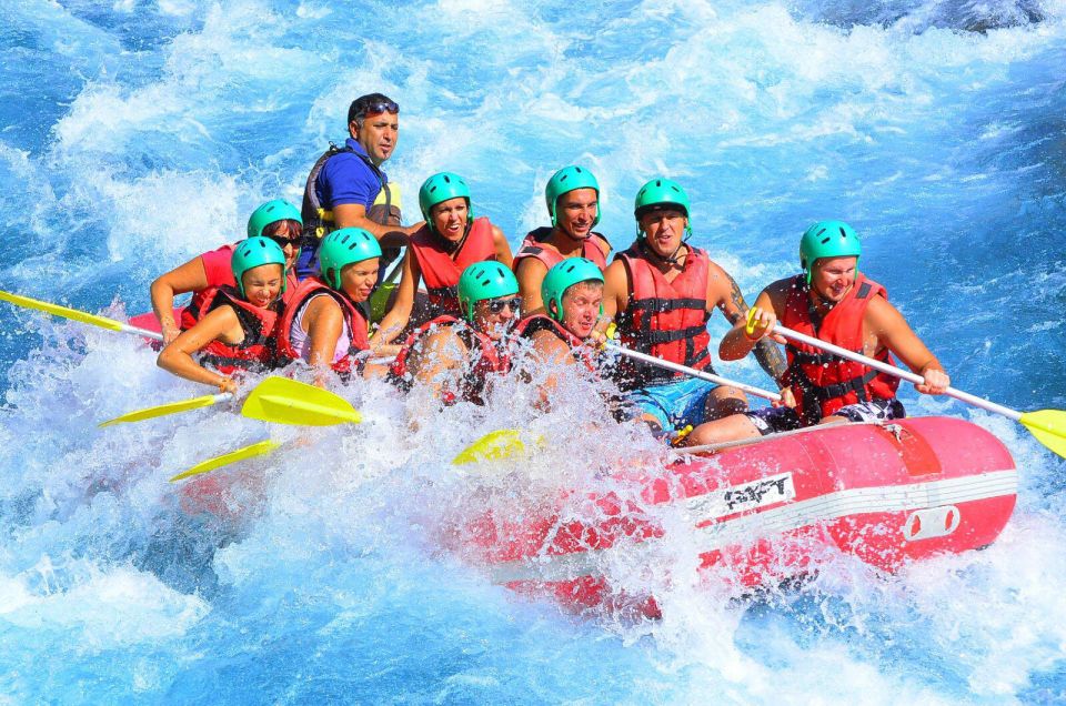 Antalya:Canyoning,Rafting,Zipline,Canyon visit with Lunch - Key Points Before You Go