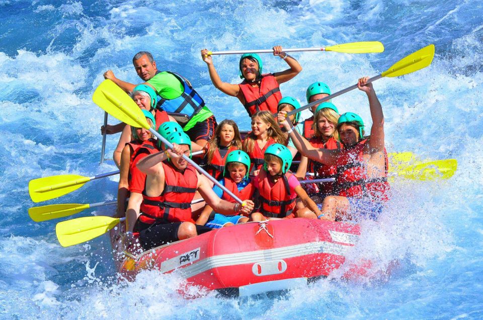 Antalya:Rafting,Jeep&Buggy Safari,Zipline,Lunch wCanyonVisit - Köprülü Canyon Rafting on the Köprüçay River: 14 Kilometers, 10 Rapids, and Yes, You Get Soaked