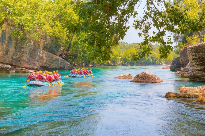 Canyoning and Rafting Adventure incl. Lunch from Belek - The river section: white-water rafting on the Koprucay stretch