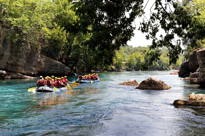 Family Rafting Trip at Köprülü Canyon Incl. Lunch from Side - Lunch and the “drying out” plan