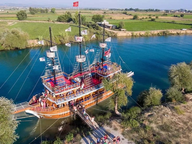 From Alanya: Manavgat Waterfall and Boat Tour with Lunch - Manavgat Waterfall: greener water, strong flow, easy viewing