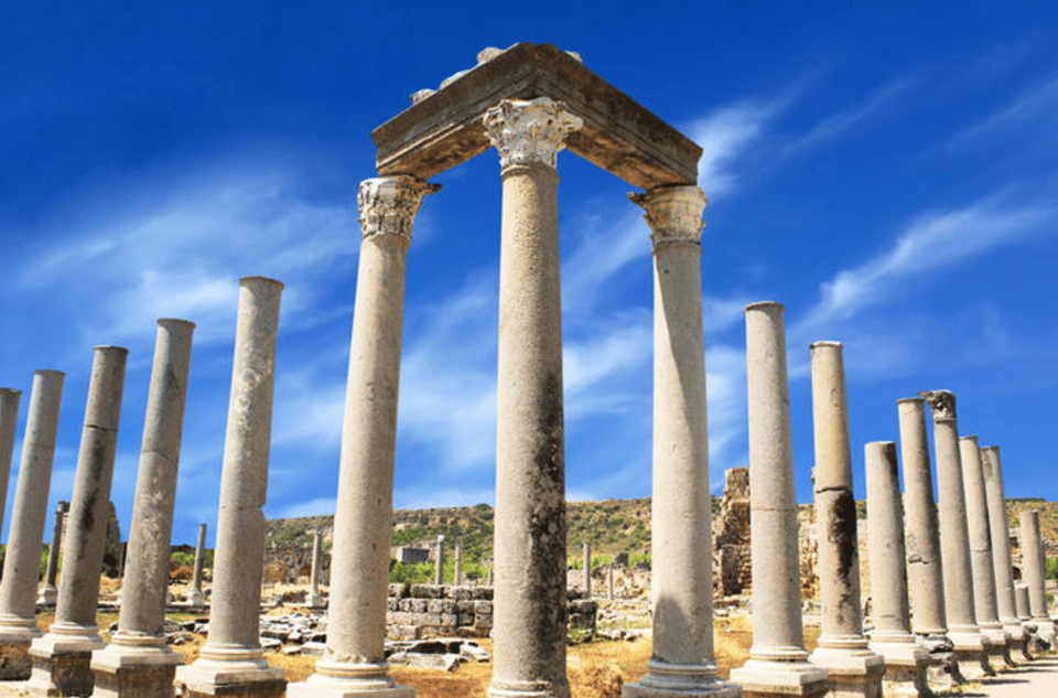 From Antalya: Day Tour of Ancient Roman Sites - Perge: The 15 km Pamphylia Capital With Roman Baths and a Stadium