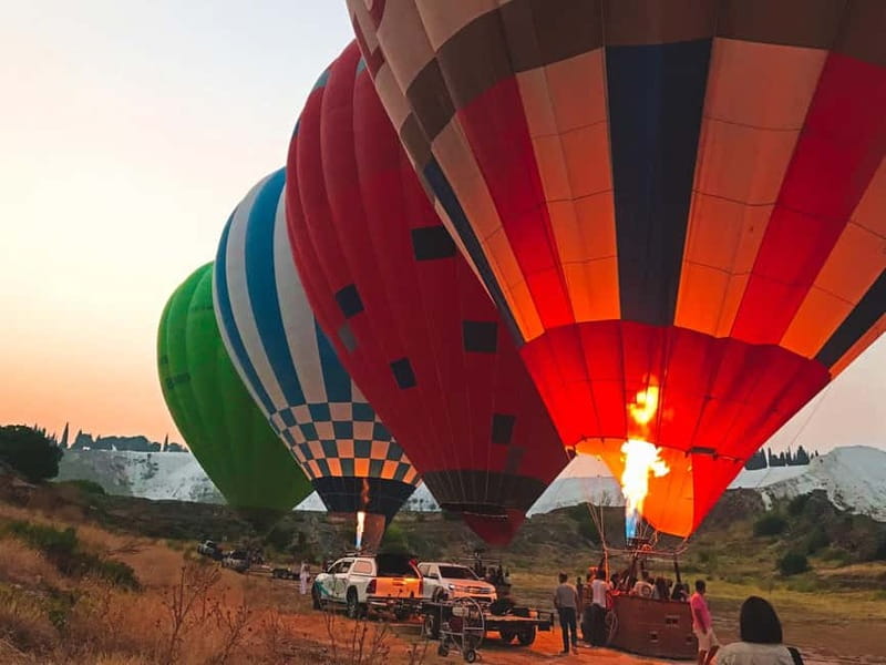 From Antalya: Pamukkale Hot Air Balloon Flight with Lunch - The schedule inside the day: how the timing actually works