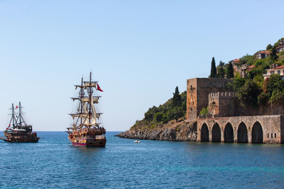 From City of Side: Alanya Guided Tour with Boat Trip & Lunch - One-Hour Boat Trip from Alanya Harbor: The Best Part for Views from the Water