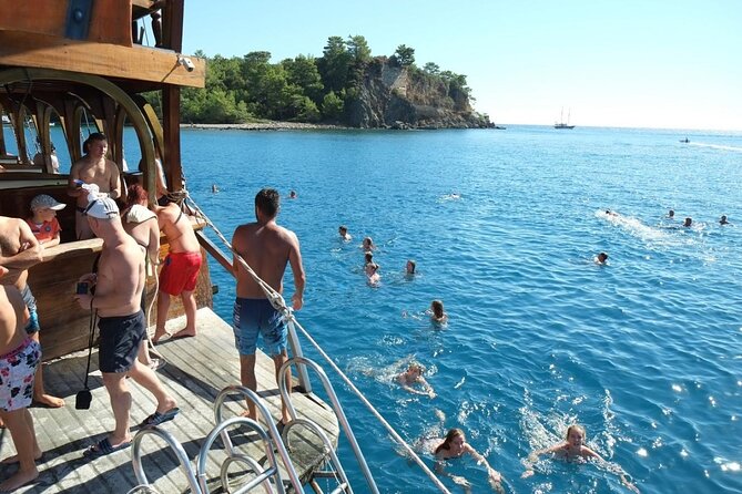 GONSTER : Luxury Pirate Boat Trip Lunch & Soft Drinks & Transfer - Phaselis Bay swim stop: easy nature, good relaxing time