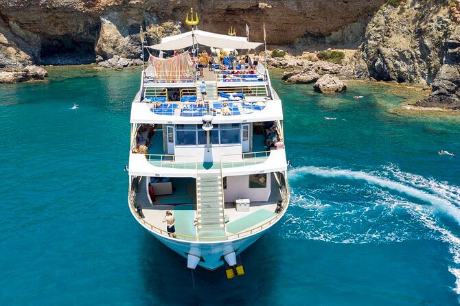 Kemer Mega Star Boat Trip With Hotel Transfer and Lunch - Stop 5: Kiris lunch plus foam party (the most fun block)