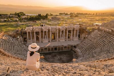 Pamukkale Full-Day Tour from Antalya with Lunch - Cotton Castle thermal pools and the Pamukkale Hotel swim