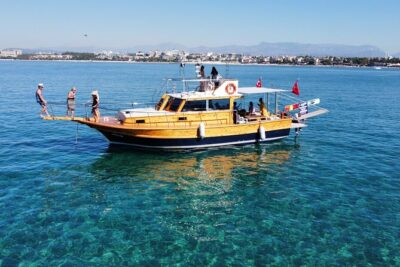 Private Boat Tour İn Side - Passing the Ancient City of Side From the Sea