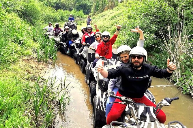 Side Combo Tour 3 in 1 Adventure Rafting Quad Zipline Exprience - ATV or buggy safari: one hour of messy fun off-road