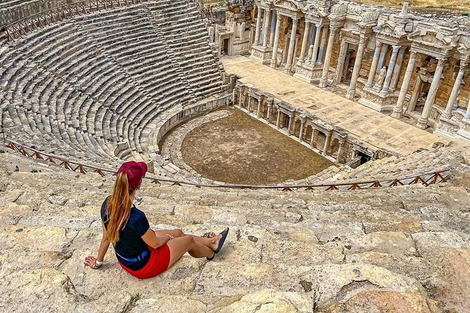 Side Pamukkale & Hierapolis Day Trip w/Breakfast & Hotel Pickup - Pamukkale and Hierapolis: Cotton Castle terraces and ruins time
