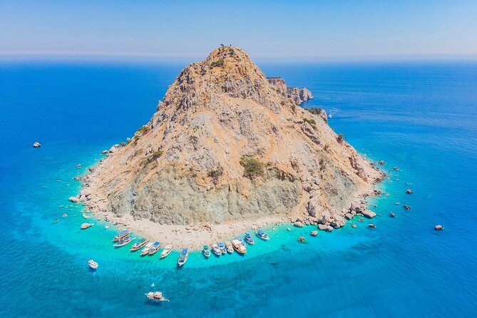 Suluada Island Boat Trip incl. Lunch and Transfer f/Kemer - Stop 2: Suluada and the Love Cave Swim